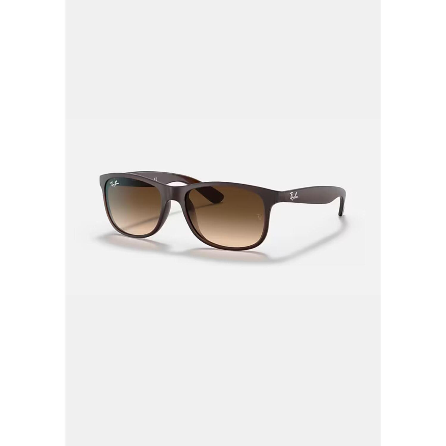 New Ray Ban Andy Rb4202 607313 Sunglasses In Matte Brown/Brown Gradient